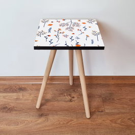 Hanah Home Shp172 Mesa auxiliar blanca